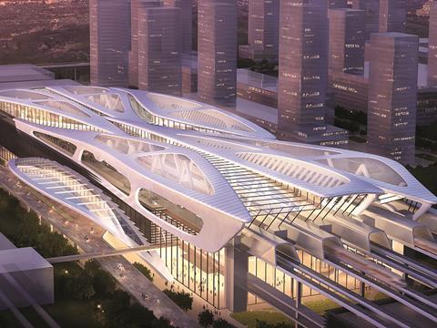 Kuala Lumpur – Singapore high speed rail line impression