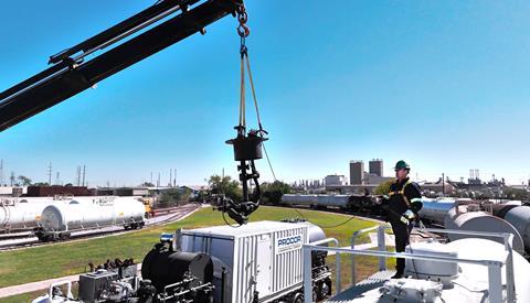 ProTecht cannon cleaning system (Photo: Procor)