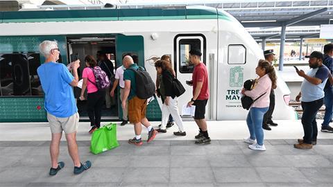 Cancún – Playa del Carmen section of Tren Maya inaugurated (Photo Government of Mexico) (1)