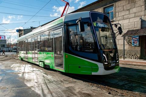 St Petersburg UKVZ tram (Photo Vladimir Waldin)