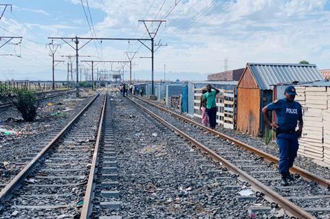 Cape Town Central Line tracks (Photo: Minister of Transport Fikile Mbalula)