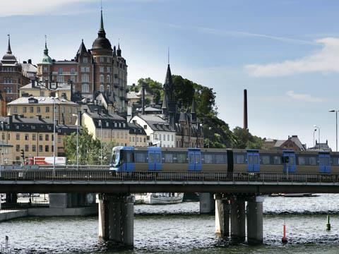 Stockholm metro.