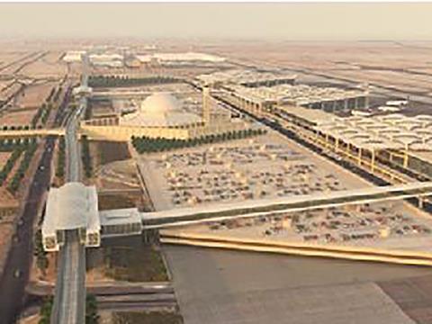 The FAST Consortium which is building Riyadh Metro Line 4 has been awarded a contract to build a two-station extension to serve King Khalid International Airport.