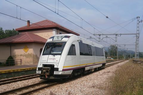 RENFE metre gauge Class 2900 DMU