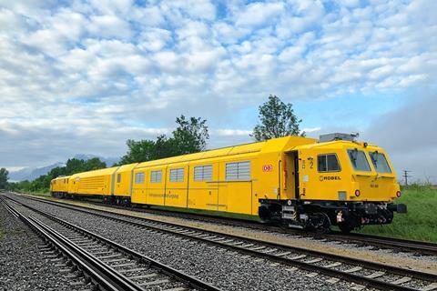 DB Netz has taken delivery of the country’s first Robel-built Mobile Maintenance System for use on specialist track maintenance work.