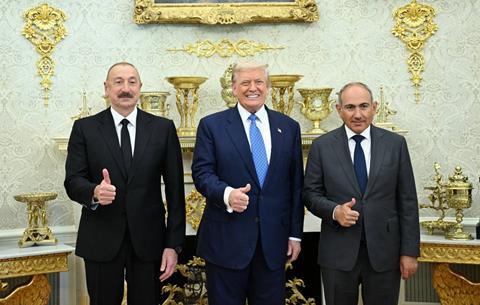 Armenia-Azerbaijan declaration (Photo President of Azerbaijan website) (1)