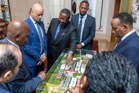 Nairobi station regeneration model (Photo KRC)