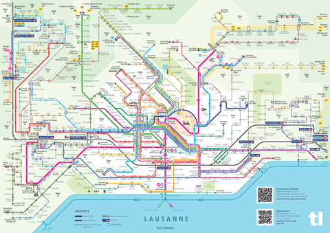 Lausanne map