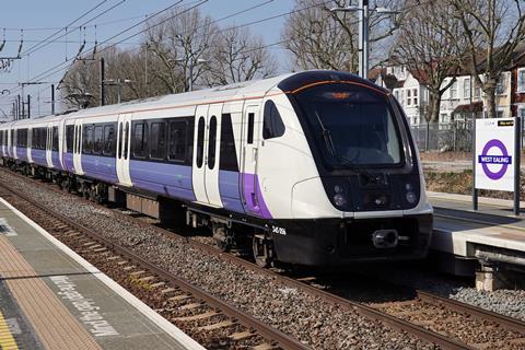 Elizabeth line Class 345 Aventra