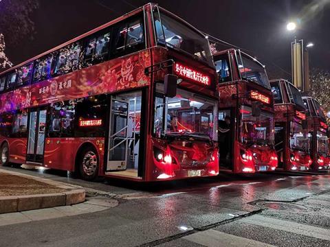 BYD is supplying 200 K8S buses to Xi'an.