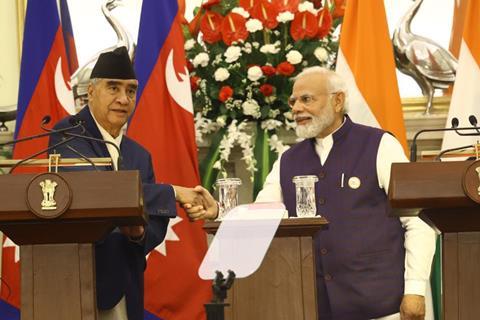 India to Nepal passenger train service inauguration