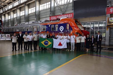 CRRC unveils Belo Horizonte metro (images gov of Minas Gerais) (1)