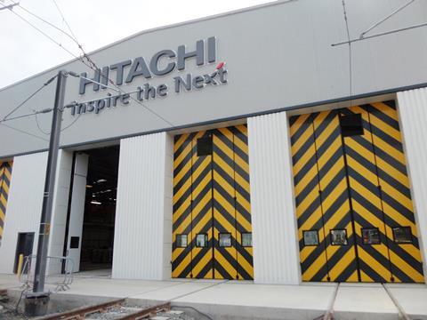 Jewers Doors has installed five of its latest Swift SEW automated sliding bifolding doors at Hitachi Rail Europe's Doncaster depot.