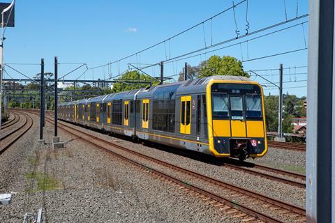 Tangara EMU (image Sydney Trains)