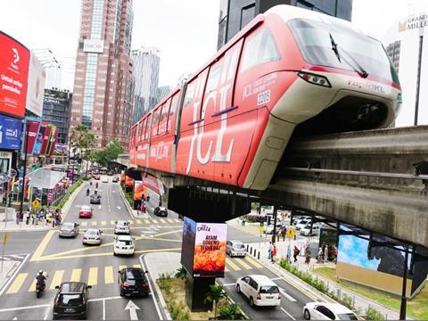 Scomi has supplied monorail vehicles to cities including Kuala Lumpur.