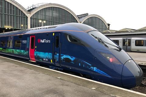 Hull Trains Paragon fleet