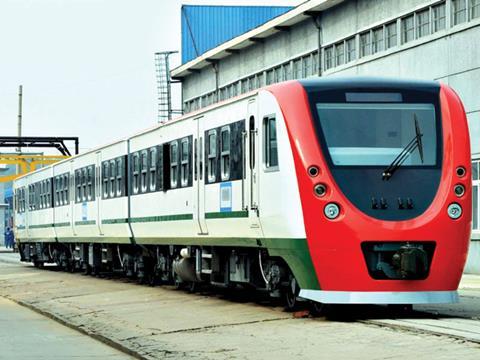 CNR Tangshan is building 20 diesel-electric multiple-units for Bangladesh Railways.