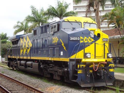 Locomotive in Brazil.