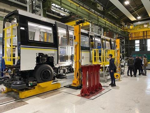 Torino Alstom metro production underway image Infra.To (1)