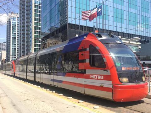 Siemens had previously supplied two batches of light rail vehicles to Houston.