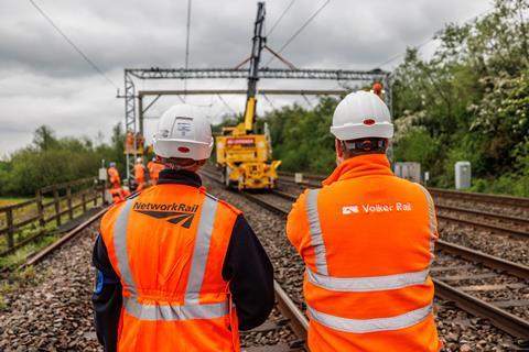 VolkerRail and Network Rail hivis (Photo VolkerRail)