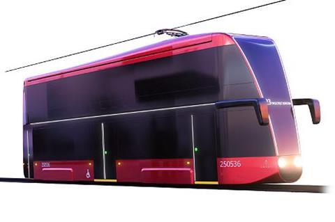 UKVZ double deck tram concept