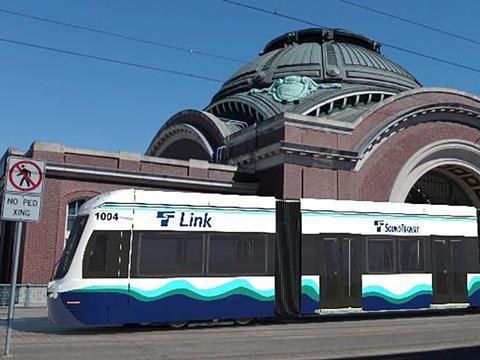 Brookville Equipment Corp is to supply Seattle’s Sound Transit with five Liberty light rail vehicles.
