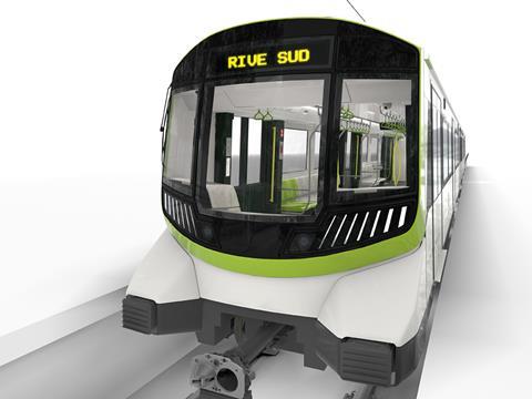 The REM metro project in Montréal has boosted Alstom's order intake.