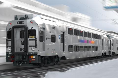 NJ Transit double-deck EMU impression