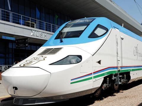 Uzbekistan Railways has awarded Patentes Talgo a €38m contract to supply a further two Afrosiyob 250 km/h trainsets.