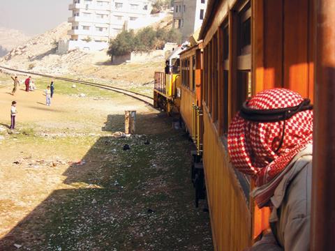 The proposed airport rail link would use the existing Hedjaz Jordan Railway corridor.