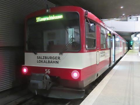 Salzburger Lokalbahn runs a 37 route-km network primarily linking Salzburg with Lamprechtshausen.