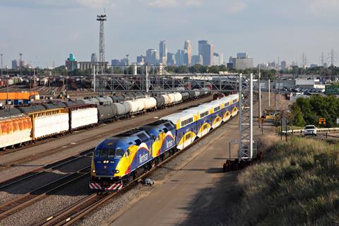 Northstar train (Photo Jerry Huddleston from Hampton, Minnesota, US, CC BY 2.0)