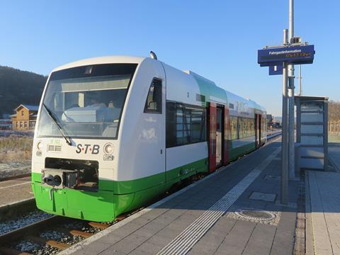 Süd-Thüringen-Bahn is to be awarded a contract to provide passenger services on the Ilmenau – Rennsteig line.