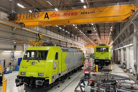 Alstom Motala Traxx locomotive maintenance (Photo Alstom, Henrik Oreman)