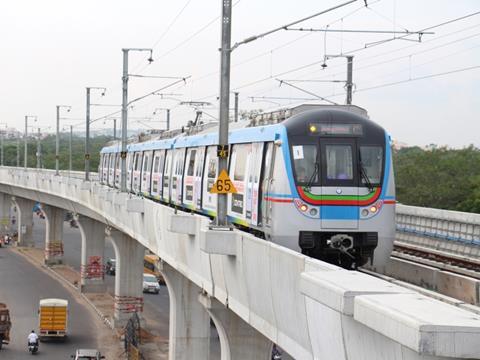 Hyderabad metro.