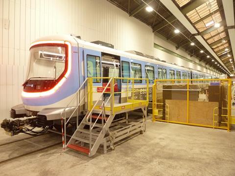 Grand Paris Express Alstom train for lines 16 and 17 (Photo Jeremie Anne)