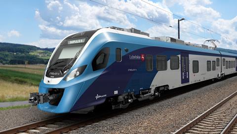 Newag is to supply eight two-car Impuls 2 electric multiple-units to Lubelskie voivodship.