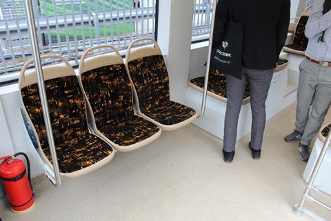 Astra Vagoane tram prototype at InnoTrans 2024 (photo Railway Gazette) (5)