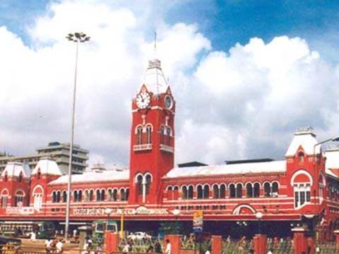 Chennai Central station.