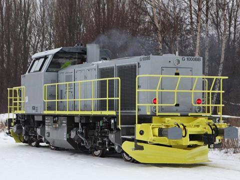 Vossloh Locomotives has delivered a G1000BB diesel-hydraulic to Sydvaranger Gruve.