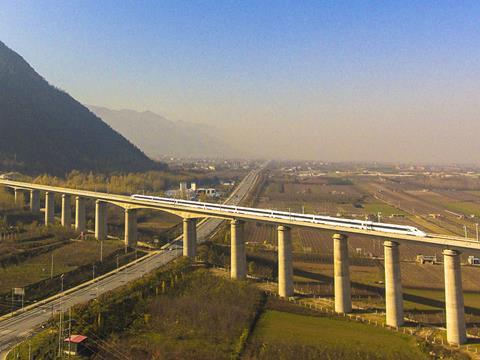 The Xi'an-Chengdu high speed line has opened (Photo: Imaginechina/REX/Shutterstock).