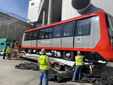 Atlanta airport Alstom Innovia 300R peoplemover delivery (Photo Hartsfield-Jackson Atlanta International Airport) (1)