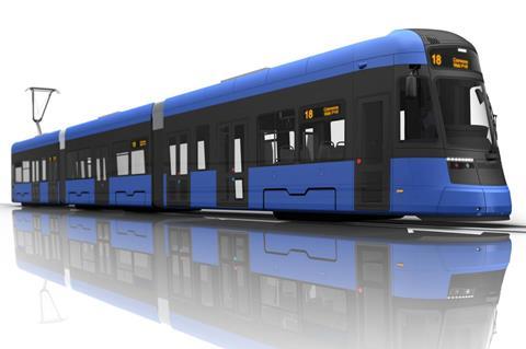 Krakow Pesa Twist 3 tram impression
