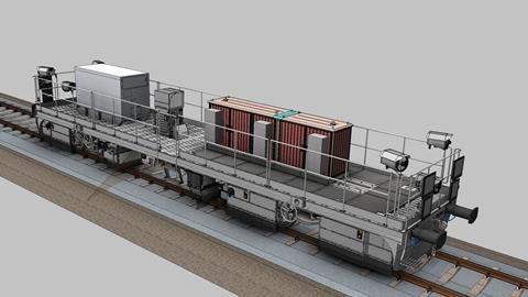 Impression of GRAW inspection vehicle for PKP PLK