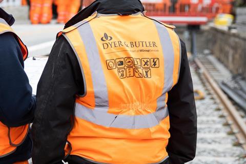 Dyer & Butler has undertaken a number of emergency response schemes on behalf of Network Rail