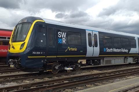 gb SWR Class 701 Arterio Bombardier Transportation Aventra EMU (2)