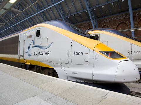 Eurostar high speed train (Photo: Eurostar).