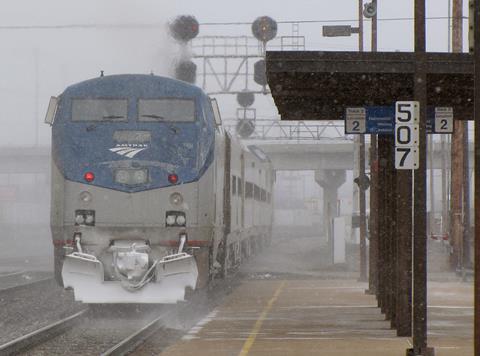 As well as operating trains serving 'more than 500 rural and urban communities in 46 states', Amtrak also owns several hundred km of railway, including a 155 km section of the Chicago - Detroit corridor.
