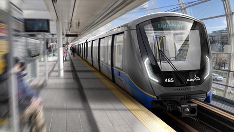 Vancouver SkyTrain new Bombardier Transportation trainset impression